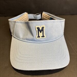 Champro HV6 C-FIT Light Blue Visor with Embroidered M Logo Size L-XL